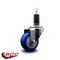 Service Caster 3'' Blue Poly Wheel Swivel 1-1/4'' Expanding Stem Caster SCC-EX20S314-PPUB-BLUE-114 - alternate 4